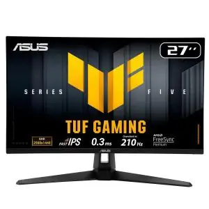 Asus écran gamer TUF Gaming VG27AQ5A 27" Fast IPS 0.3ms 210 Hz (OC) 2k