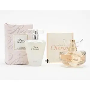 Avon Parfum Femme Rare Pearls + Cherish - 50ml Longue Tenue Élégant &amp; Floral
