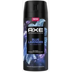 Axe Déodorant Prestige Blue Lavender Fraicheur 72H ORIGINE FRANCE - 150ml