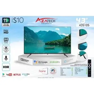 AZATECH 43" S10 (Modèle 43S10S)