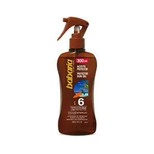 Babaria Spray Huile Solaire Protectrice Carottine  Spf 6 300ml