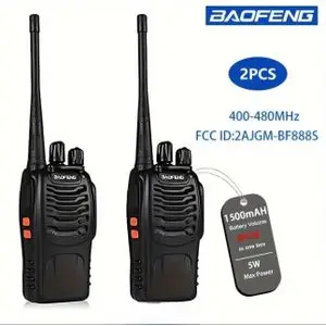 Baofeng walkie professionnel BF-888S : Simplicité et Fiabilité