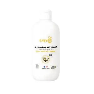 BabyJU Liniment oléo-calcaire - soins pour le change, 500ml - Made in France