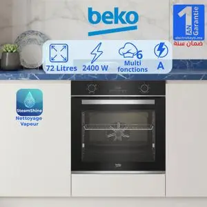 Beko Four multifonction encastrable - 72L - 2400W - couleur noir