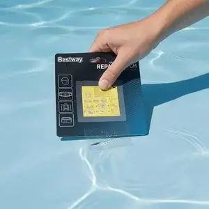 Bestway Super Patchs de réparation 42.3sq.cm x 6,55sq.in pour piscine matelas gonflable bateau Bouée et canapé
