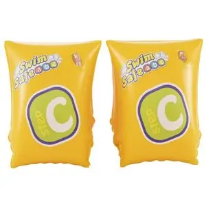 Bestway Brassards gonflables Swim Safe de 5 à 12 Ans étape C ( 25 x 15 cm )
