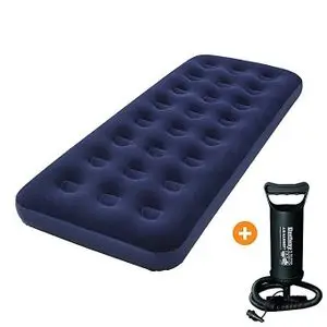 Bestway Matelas Gonflable, Matelas luxe pour  camping 1 Place  185 x76x 22cm + Gonfleur BestWay