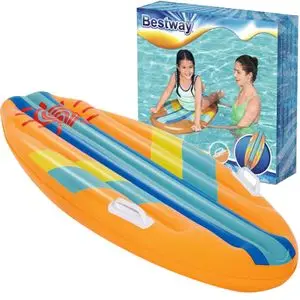 Bestway Planche de surf gonflable Ensoleillée Matelas gonflable 114 X 46 Cm