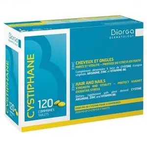 Biorga Cystiphane Cheveux Et Ongles - 120 Comprimés