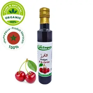 bio Zagora Vinaigre de Cerises 250ml – 100% Marocain