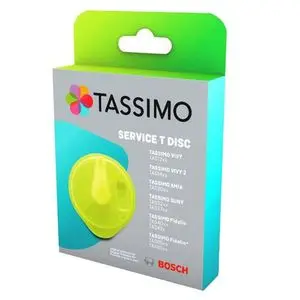 Bosch Tassimo Jaune Service T-disc de Détartrage Originales-Cafetière(ORIGINE FRANCE)