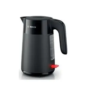 Bosch bouilloire électrique noir 2400w 1,7L triple sécurité filtre anti calcaire TWK2M163