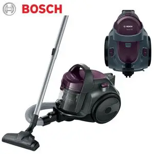 Bosch SERIE 2 BGC05AAA1 Aspirateur Sans Sac Compact et Puissant 800 watt avec Performance AirCycle &amp; Filtre Hygiénique Lavable et capacite de 1,5 L