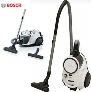 Bosch Aspirateur sans sac série 6 moteur puissant ,filtre hygiénique Hepa lavable smart sensor control
