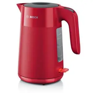 Bosch bouilloire MyMoment électrique rouge 2400w 1,7L triple sécurité filtre anti calcaire grande ouverture sans BPA, TWK2M164