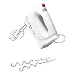 Bosch  Batteur CleverMixx 300w blanc 2 vitesses bouton easy eject 4 accessoires