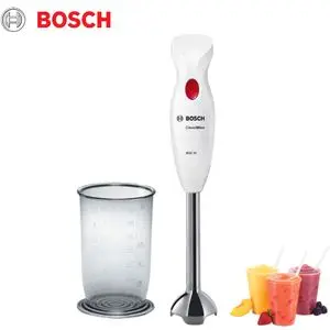 Bosch CleverMixx Mixeur plongeant En inox Avec Verre doseur 600 ml Moteur Très puissant 400 watt