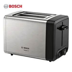 Bosch Grill pain inox fonction réchauffage et décongélation T° réglable