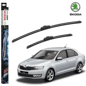 Bosch Balais d'Essuie–Glace pour Skoda Rapid