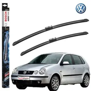 Bosch Balais d'Essuie–Glace pour Volkswagen Polo 9N