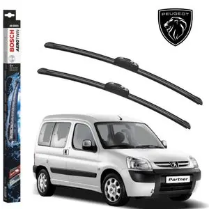 Bosch Balais d'Essuie–Glace pour Peugeot Partner