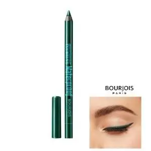 Bourjois Crayon yeux - VERT KAKI - Waterproof - Couleur vive - Convient aux yeux sensibles