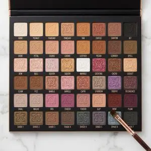 BELLA ROSA Palette de Fards à Paupières 48 Couleurs 22CM- Professionnelle, Haute pigmentation et Longue tenue