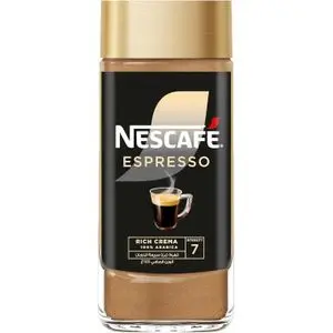 Nescafé ESPRESSO GOLD, Café Soluble instantanée 100% Arabica, Crème riche Intensité 7/10 Originale (100g)