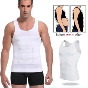 Slim 'N Lift Débardeur Minceur Corset pour hommes MINCE ET AJUSTÉE