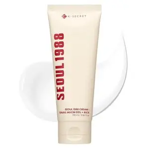 K-Secret Seoul 1988 Cream : Snail Mucin 93% + Rice - 100 ml
