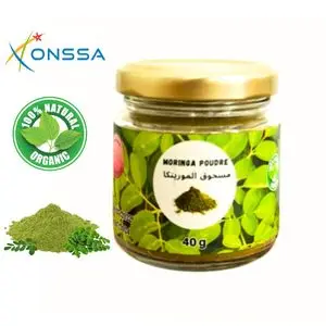 RAIHANA Moringa en Poudre 40g, Antioxydant, Minceur, Complément Alimentaire