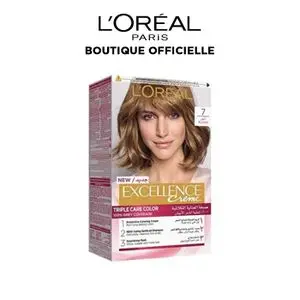 L'Oréal Paris Excellence - Crème coloration permanente Triple Soin - 7 BLOND