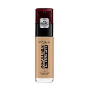 L'Oréal Paris Fond de Teint Fluide Infaillible 32h Fresh Wear - Tous Types de Peau - Teinte : 260 Soleil Dore/G