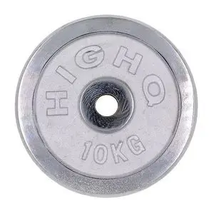 topgym Paire de Disque Musculation 10kg Chrome