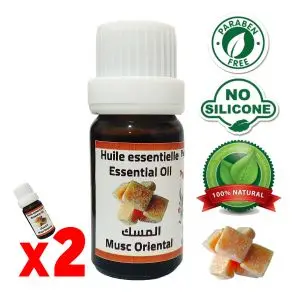 Palmarès des terroirs Marocains Huile Essentielle de Musc Orientale Musk L'Élixir de l'Orient Essence fragrance 100% naturelle 20ml