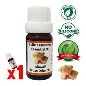 Palmarès des terroirs Marocains Huile Essentielle de Musc Orientale Musk L'Élixir de l'Orient Essence fragrance 100% naturelle 10ml