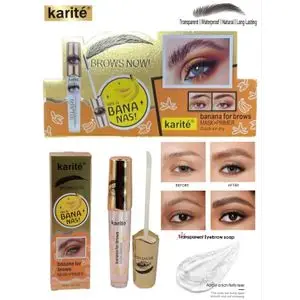 Karite Mascara transparent 3d ,Gel Primer et  Fixateur de Sourcils et Cils.