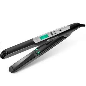 Braun Satin Hair Fer à lisser 7 IONTEC ST710 – Fer à lisser en céramique avec technologie ionique