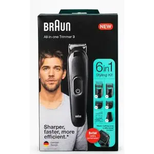 Braun tondeuse All-in-One Trimmer 3 – 6 en 1