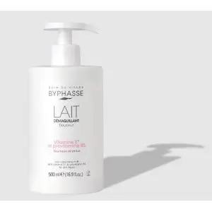 Byphasse Lait Démaquillant Douceur Visage &amp; Yeux - Pompe Doseur