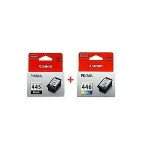 Canon PIXMA PG-445 EMB noir + CL-446 Couleur - Cartouche d'encre d'origine