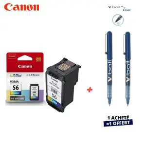 Canon CL-56 cartouche d'encre  COULEUR ( 2 Stylos Vball Offert )