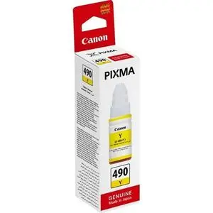 Canon Bouteille d'encre d'origine GI-490Y Jaune