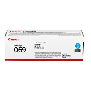 Canon Toner 069 Cyan d'origine (5093C002AA)