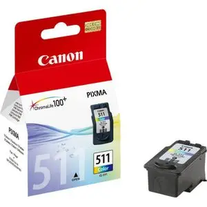 Canon Cartouche d'encre d'origine CL-511 Couleurs (2972B007AA)
