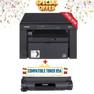 Canon Imprimante MF 3010 + Toner Compatible  85A
