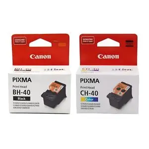 Canon Pack tète d'impression BH-40 noir + CH-40 couleur