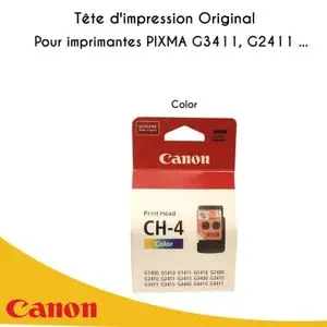 Canon T?te d'impression CH-4 COLOR Pour PIXMA G3411, G2411_