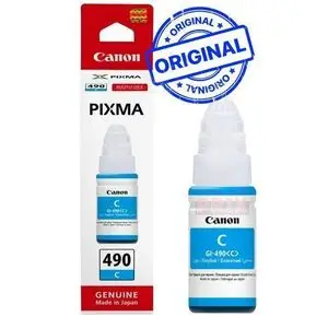 Canon GI-490 C Cyan - Bouteille d'encre d'origine