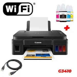 Canon Imprimante PIXMA G3410 multifonction à réservoirs rechargeables